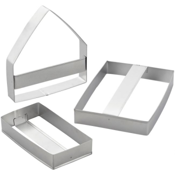 Cookie Cutter - Gingerbread House / Set of 3